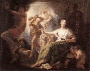 LENS, Andries Cornelis Hercules Protects Painting from Ignorance and Envy s